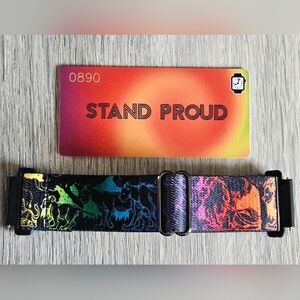 ZOX "STAND PROUD" #890 ANDROID SAMSUNG GALAXY 20mm SOLDOUT COLLECTIBLE WATCHBAND